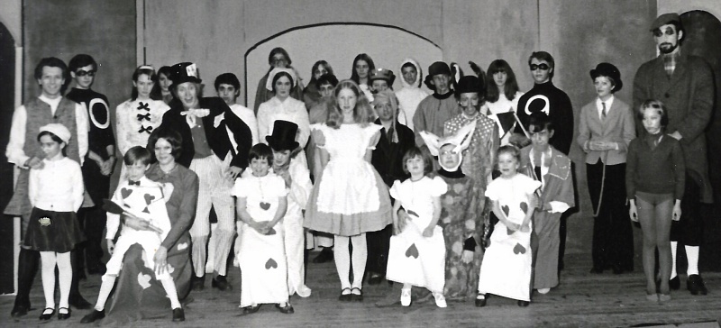 Select this image to see a larger version. The Full Cast of Alice in Wonderland