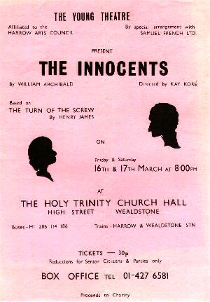 The Innocents : Handbill