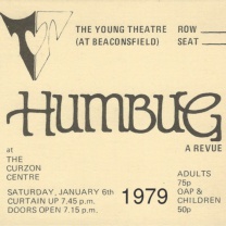 A Revue. Performed by the Young Theatre in 1979.