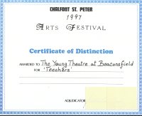 Chalfont Certificate