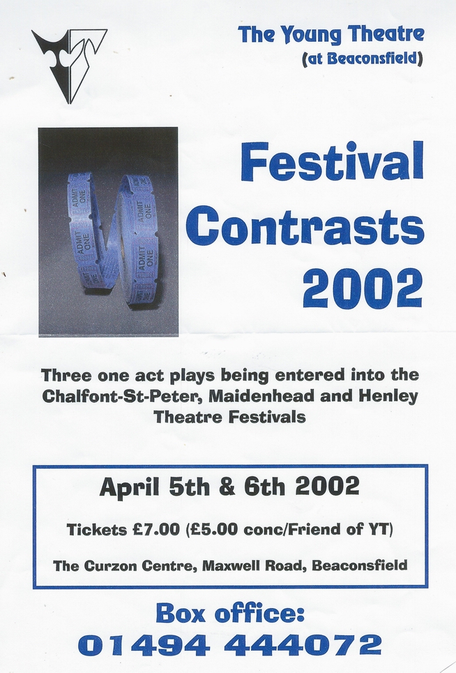Festival Contrasts 2002 Handbill