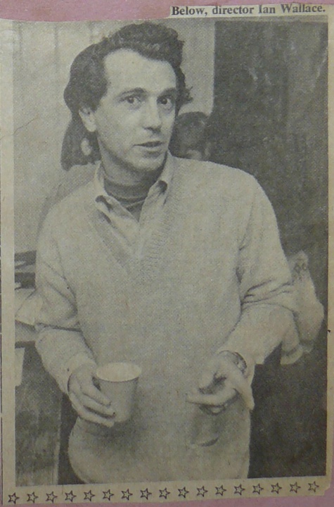 Select this image to see a larger version. Director Ian Wallace. - MID-WEEK FREE PRESS, Dec. 1, 1971.

The Young Theatre's founder directing the first show by the Beaconsfield group.