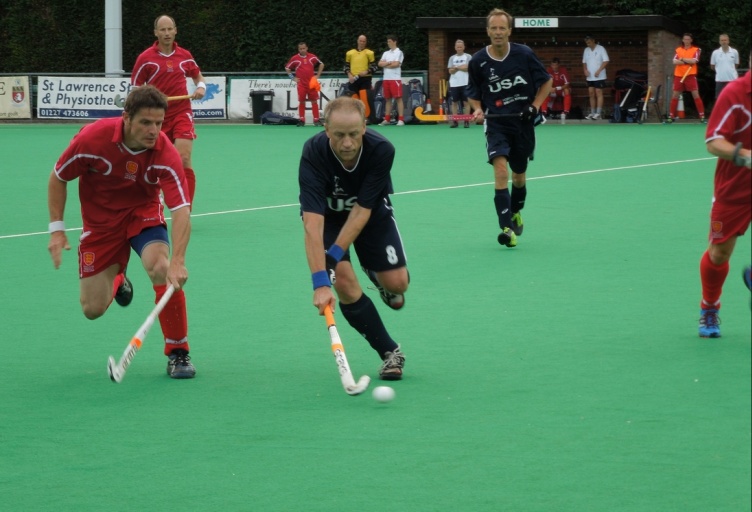 Select this image to see a larger version. Ian Wagge playing hockey for USA : August 2012