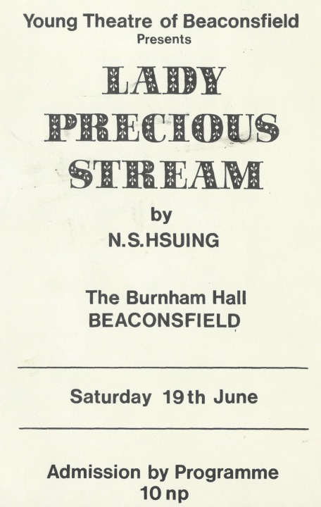 programme cover