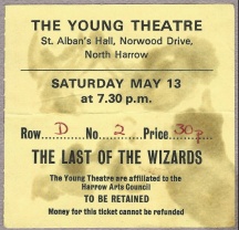 Last of the Wizards - 1972                  