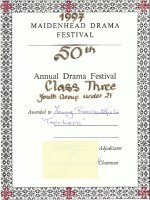 Maidenhead Certificate