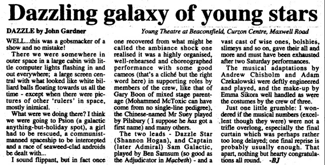 Beaconsfield Advertiser, January 1998