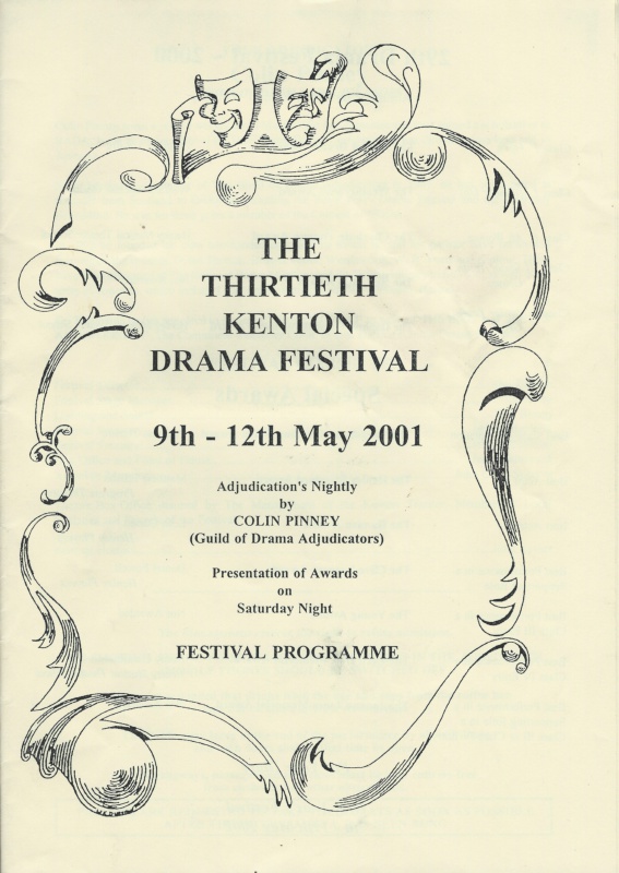Select this image to see a larger version. Cover of Kenton Drama Festival programme