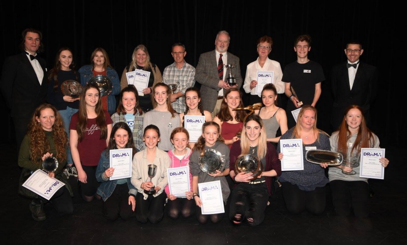 Select this image to see a larger version. 'All Winners 2017 - with Woking College Theatre Company, Encore Youth, [The Young Theatre], Maidenhead Drama Guild and Bishopstoke Players' - Maidenhead Drama Festival on Facebook.