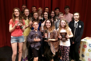 'Young Theatre and Shared Intent netted another bagful of awards' - Tony Sendall on Facebook. Select this image to see a larger version. 