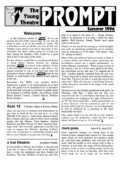 Prompt newsletter. Summer 1996 Select this image to see a larger version. 