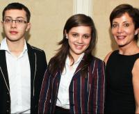Clare Toeman and her two children
