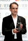 Michael Hulls with his Olivier Award 2014